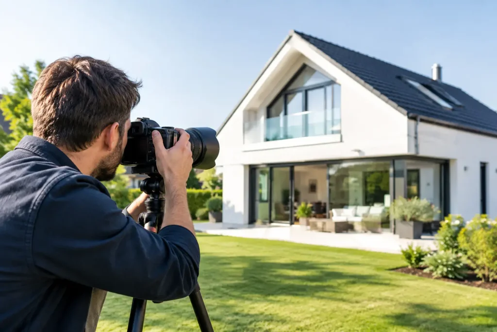 Immobilienfotografie Test für den Hausverkauf