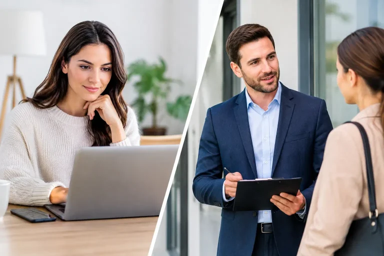 Online-Bewertung oder Vor-Ort-Termin: Was zählt?