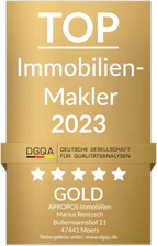 Top Immobilienmakler 2023, DGQA Gold